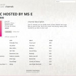 Zune Chanel Playlist Zune Chanel Playlist