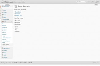 List of available reports